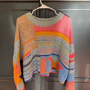 Multicolor Francesca’s sweater size small